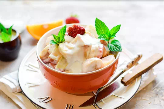 фруктовый салат с йогуртом рецепт фото 6